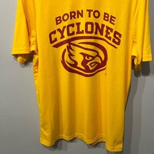 Cyclones Yellow Short Sleeve Tee